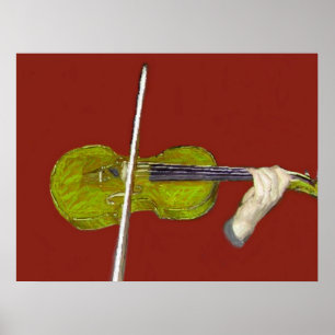 PÓSTER FANTOM VIOLINISTA
