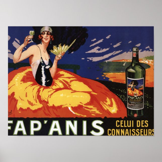 Póster Fap'Anis Celui Des Connaisseurs (Frente)