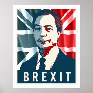 Póster Farage Brexit Poster - - -