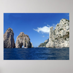 Póster Faraglioni Capri