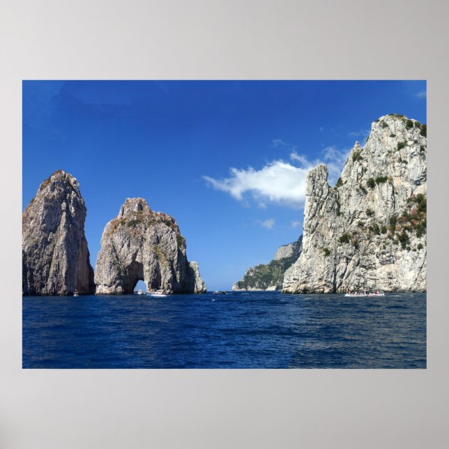 Póster Faraglioni Capri (Frente)