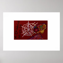 Póster Faraón araña hembra