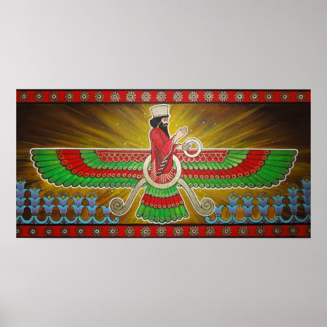 Póster Faravahar Painting (Frente)