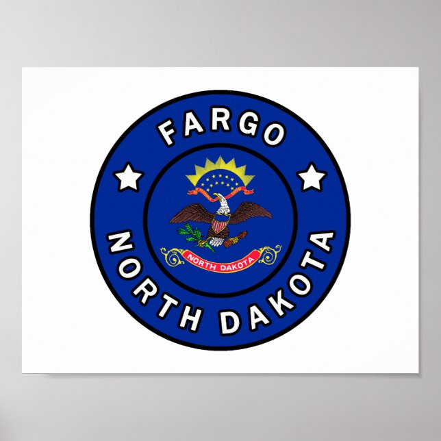 Póster Fargo Dakota del Norte (Frente)