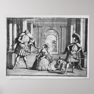 Póster Farinelli, Cuzzoni and Senesino in Handel's