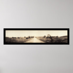 Póster Farm Life de Kansas City Foto 1909