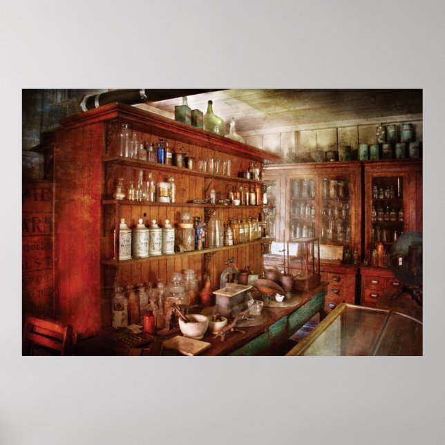 Póster Farmacéutico - Detrás de escena (Frente)