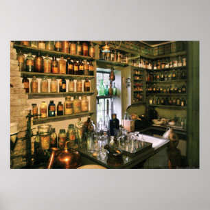 Póster Farmacéutico - drogas de los farmacéuticos