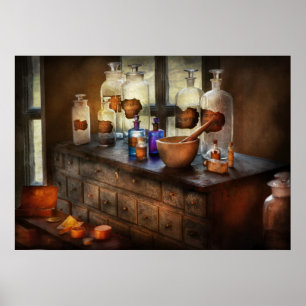 Póster Farmacéutico - Equipo médico