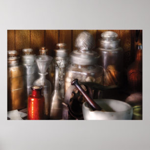 Póster Farmacéutico - Herramientas del farmacéutico