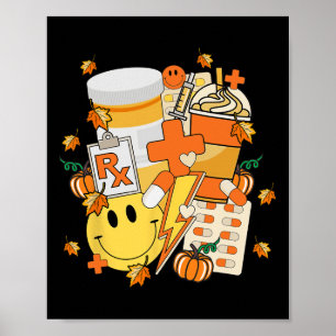 Póster Farmacéutico Técnico Farmacéutico Estudiante Caída