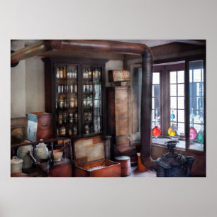 Póster Farmacéutico - visitar al boticario