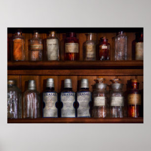 Póster Farmacia - curaciones auténticas