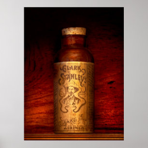 Póster Farmacia - El aceite de serpiente original