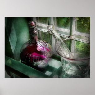 Póster Farmacia - El apoteario está abierto