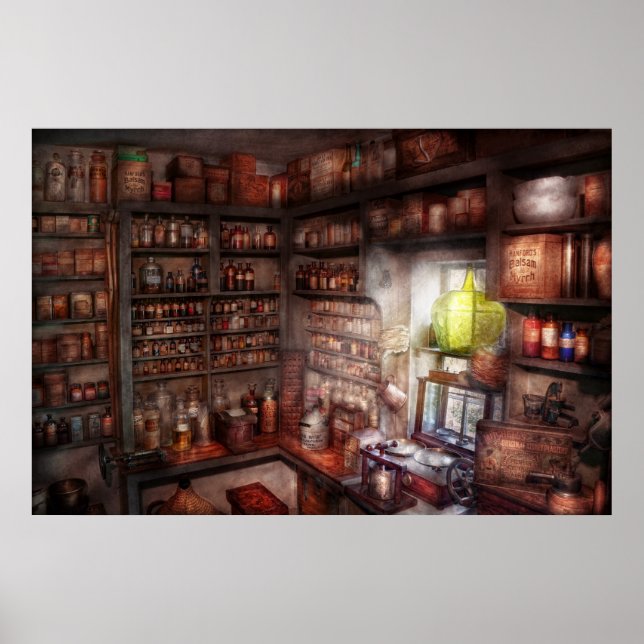 Póster Farmacia - Equipo - Estudio de Merlin (Frente)