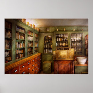Póster Farmacia - Habitación - El dispensario