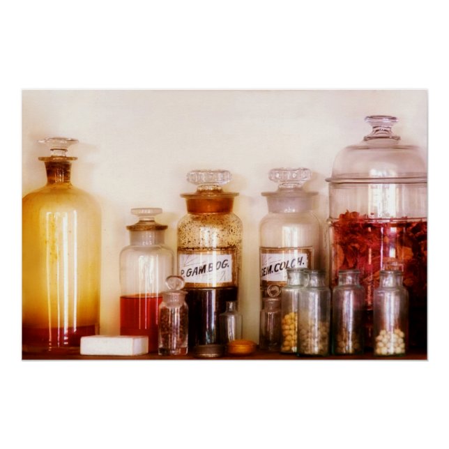 Póster Farmacia - La despensa de los magos (Anverso)