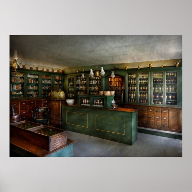Póster Farmacia - La farmacia (Frente)