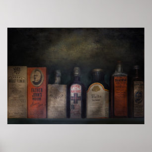 Póster Farmacia - Medicina para sentirse bien