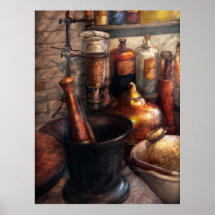 Póster Farmacia - Pestle - Farmacología