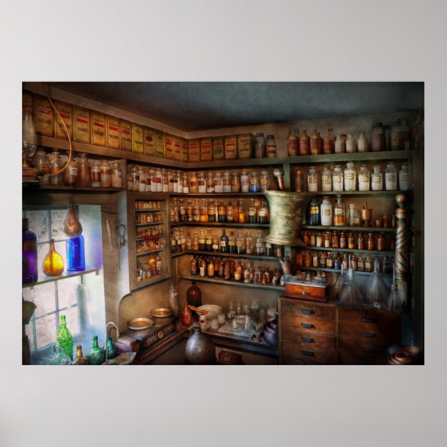 Póster Farmacia - Química médica (Frente)