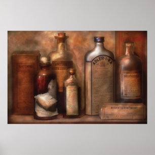 Póster Farmacia - Recursos para la indigestión