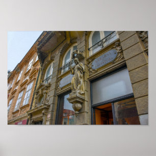 Póster Farmacia Salvadora Histórica, Bratislava, Eslovaqu