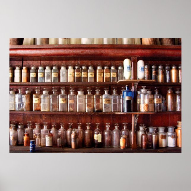 Póster Farmacia - Sólo para uso médico (Frente)