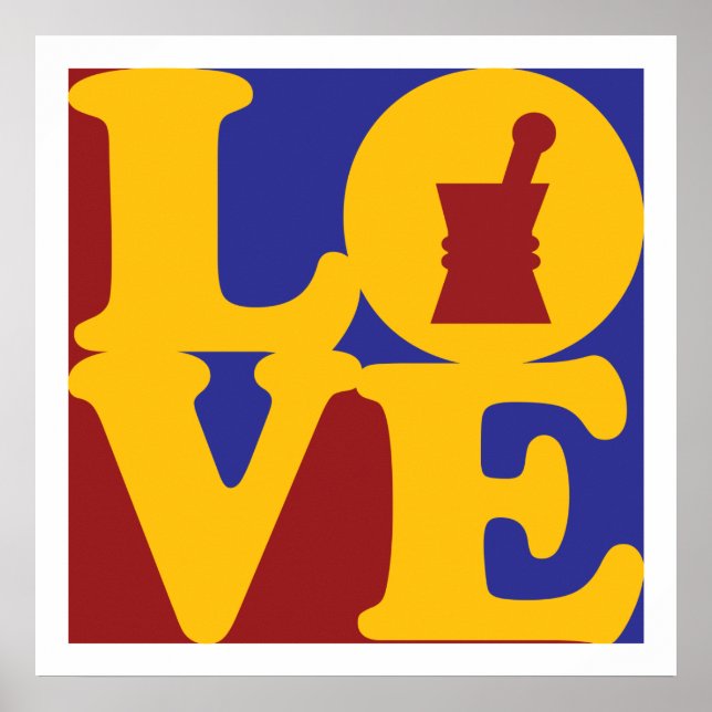 Póster Farmacología Amor (Frente)