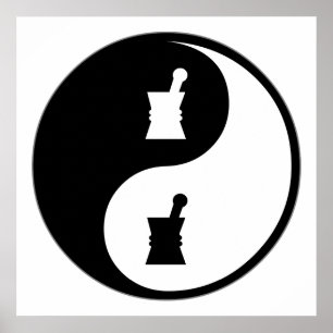 Póster Farmacología de Yin Yang