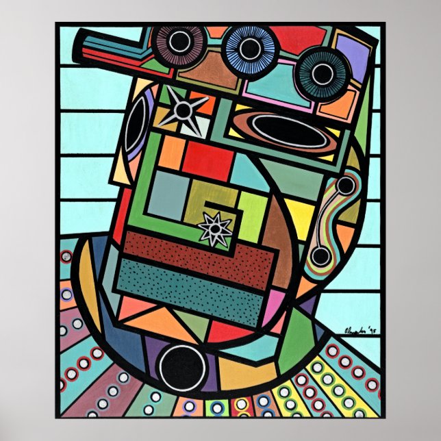 Póster "Farmer" por Ruchell Alexander (Frente)