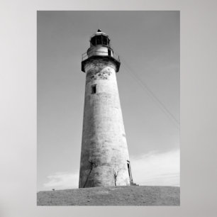 Póster Faro abandonado, Port Isabel, Texas, 1942