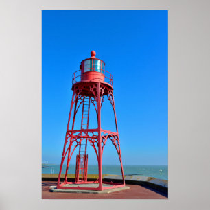 Póster Faro antiguo