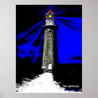 Póster Faro Art Deco