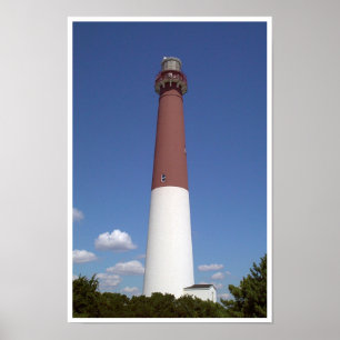 Póster Faro Barnegat - Día