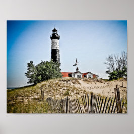 Póster Faro Big Sable Point