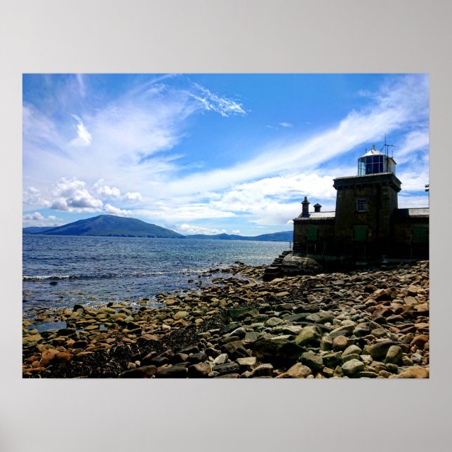 Póster Faro Blacksod - Condado de Mayo (Frente)