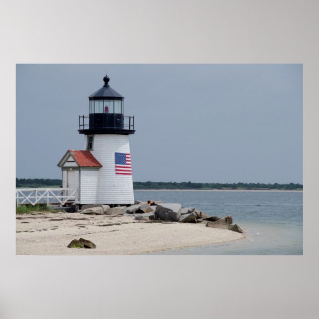 Póster Faro Brant Point 2 (Frente)