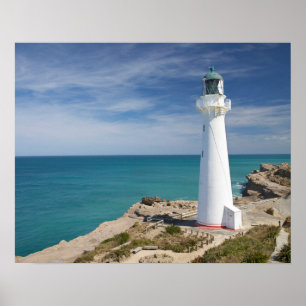 Póster Faro Castle Point, Castlepoint, Wairarapa,