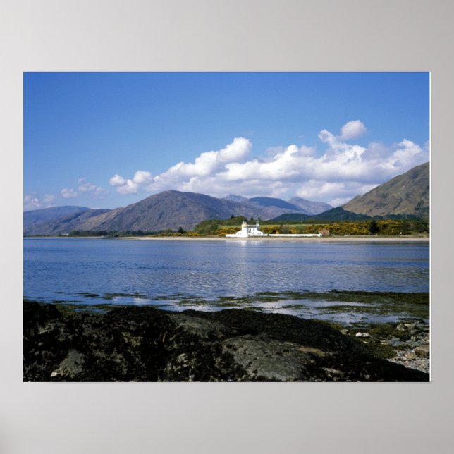 Póster Faro Corran Loch Linnhe Scotland (Frente)