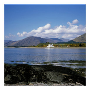 Póster Faro Corran Loch Linnhe Scotland