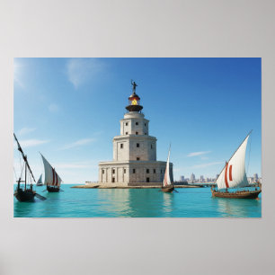 Póster Faro de Alejandría