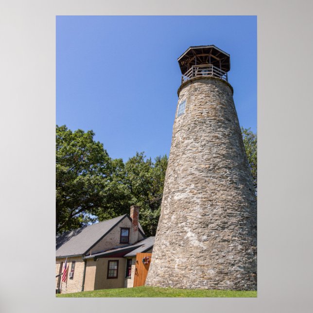 Póster Faro de Barcelona (Frente)