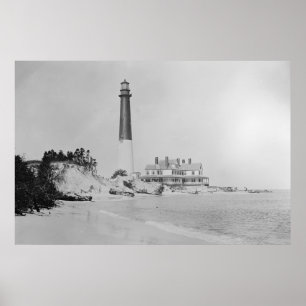 Póster Faro de Barnegat