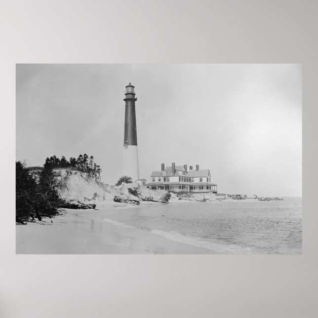Póster Faro de Barnegat (Frente)