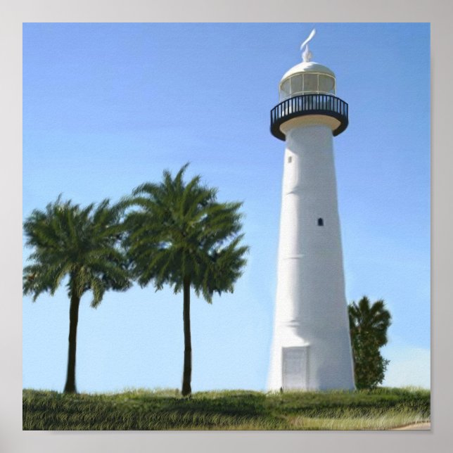 Póster faro de biloxi (Frente)