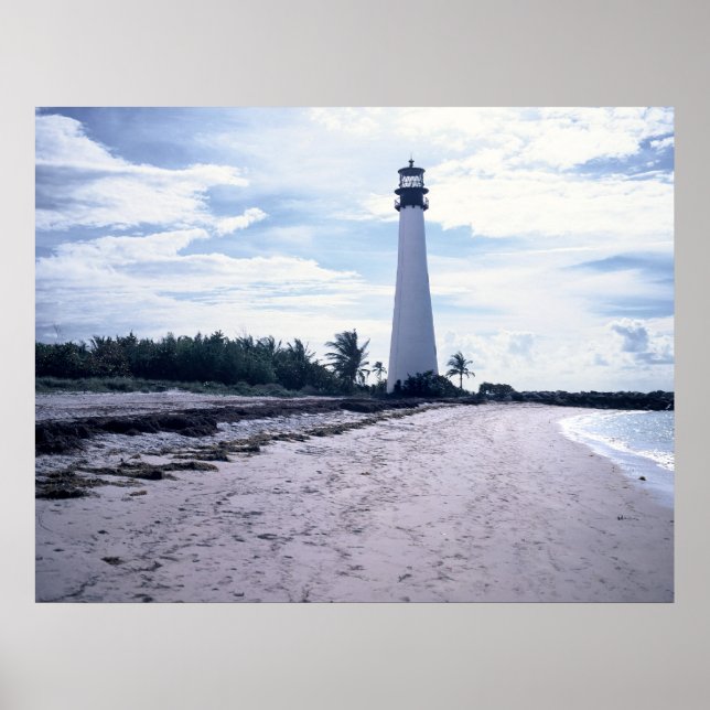 Póster Faro de Cape Florida (Frente)