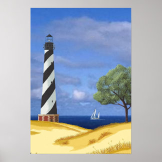 Póster Faro de Cape Hatteras