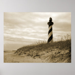 Póster Faro de Cape Hatteras